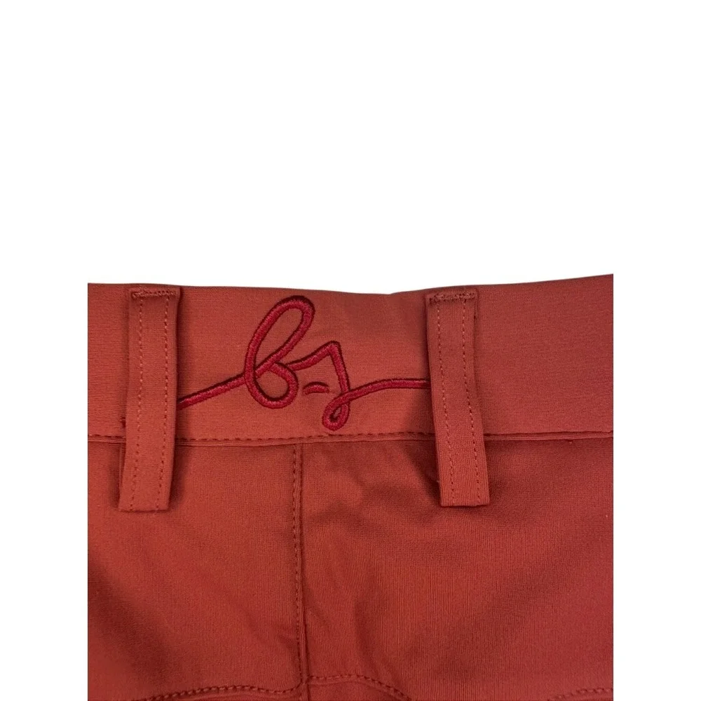 B. Scott Golf Apparel‎ Mens Tech Golf Pants Merlot 34/33 Comfort Stretch NWT